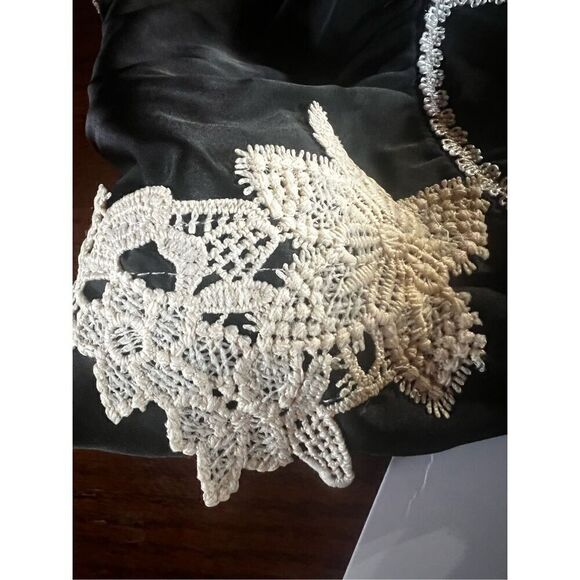 Soolinen Chemise Dress Intimates Sz S/M Black/beige  NWT - Picture 6 of 7